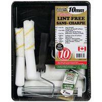 Bennett ALF SET 10P Roller Set, Semi-Smooth, Smooth Surface, Fabric/Foam/Plastic, 10-Piece